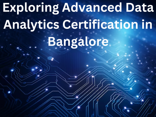 Read more about the article Beyond the Basics: Specialized Data Analytics Courses in Bangalore